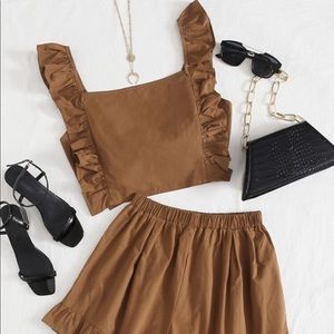 2 piece- Short/Shirt set!
